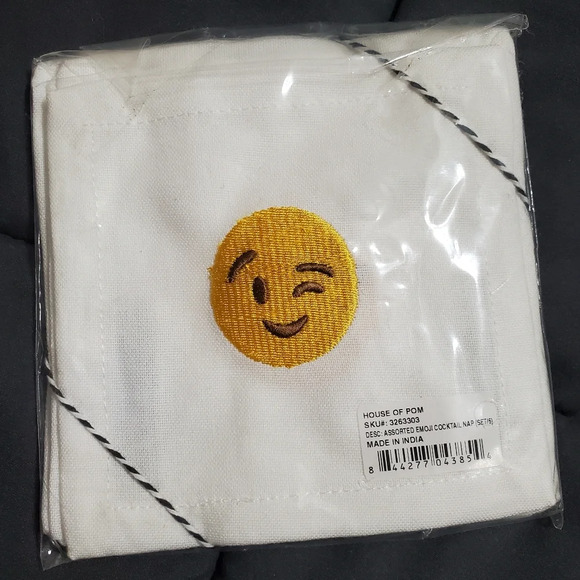 House of pom fabric napkins - Picture 2 of 2